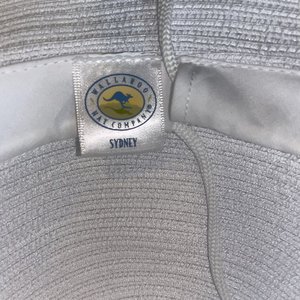 Wallaroo Sydney White Packable Sun Hat