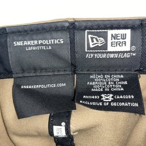 New Era x Sneaker Politics Lafayette Escadrille Brown Greenbill Baseball Cap