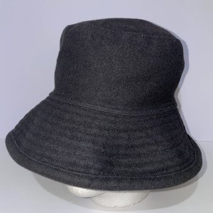 Helen Kaminski Australia Black Wool Bucket Hat Size L