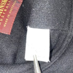 Helen Kaminski Australia Black Wool Bucket Hat Size L