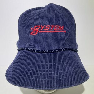 Otto Midwest Systems Vintage Corduroy Blue Baseball Cap