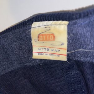 Otto Midwest Systems Vintage Corduroy Blue Baseball Cap
