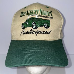 Hot August Nights Participant Reno Sparks 2006 Green Baseball Cap