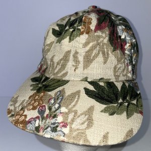 Lulu Guinness Floral Baseball Hat