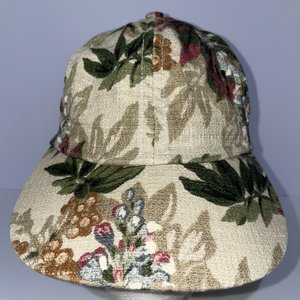 Lulu Guinness Floral Baseball Hat