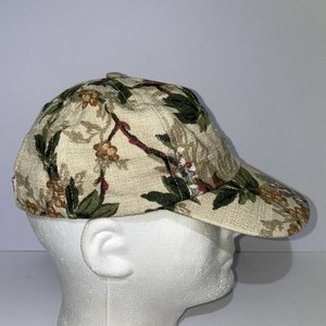 Lulu Guinness Floral Baseball Hat