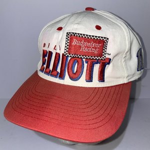 Billy Elliot #11 Vintage Budweiser Racing Red Baseball Cap