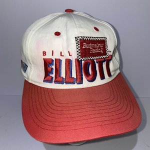 Billy Elliot #11 Vintage Budweiser Racing Red Baseball Cap
