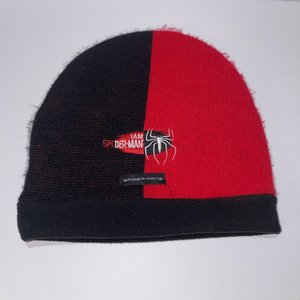 Spiderman 3 2007 Official Promo Two-Tone Red & Black Beanie Berkshire Fashions