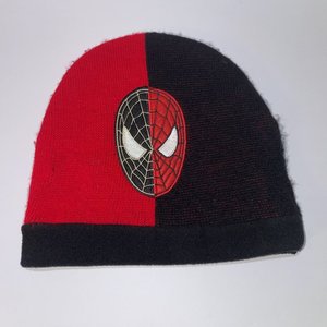 Spiderman 3 2007 Official Promo Two-Tone Red & Black Beanie Berkshire Fashions