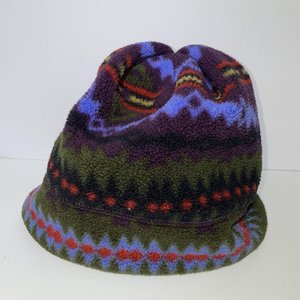 Aztec Fleece Lined Beanie Size M Made in USA