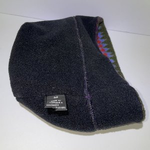 Aztec Fleece Lined Beanie Size M Made in USA