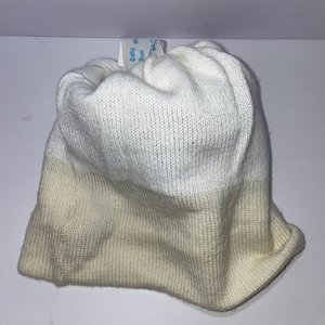 Cathy Jean Originals Vintage Snowflake Wool Pom-Pom Beanie Made in USA