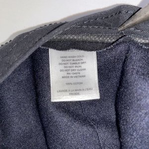 Vineyard Vines Black All-Over Corduroy Baseball Cap
