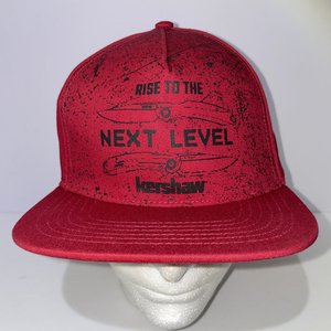 Kershaw Knives Red Snapback Cap