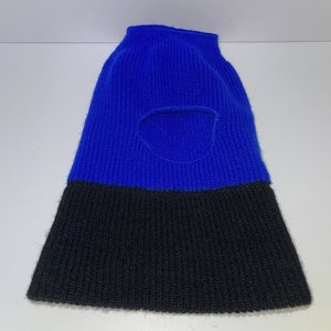 Vintage Ski-Mask Beanie Blue & Black Made in USA