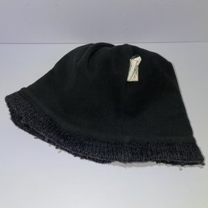 Patagonia Charcoal Merino Wool Cable Knit Short Brim Women's Beanie