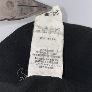 Patagonia Charcoal Merino Wool Cable Knit Short Brim Women's Beanie