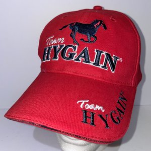 Hygain Horse Feed Red Baseball Cap