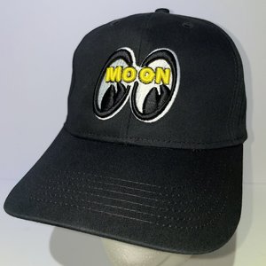 Mooneyes Racing Black Baseball Cap