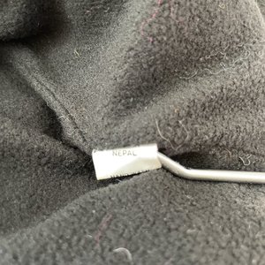 Nepali Authentic Aztec Wool Tasseled Fleece Ski Cap