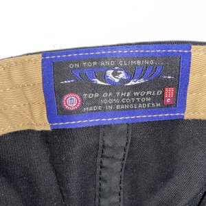 Top of the World Colorado Buffaloes Black Embroidered Relaxed Dad Hat Strapback