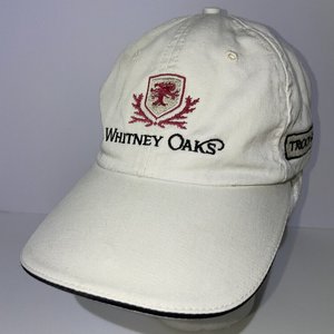 Whitney Oaks Troon Golf Texaco White Dad Hat