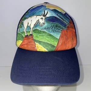 Sunday Afternoons Artist Series Acacia Lacy Goat Trucker Hat