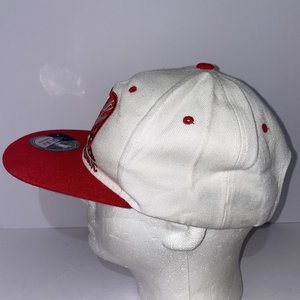 Pitbull California Republic Red & White Snapback Cap