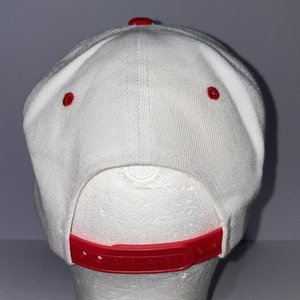 Pitbull California Republic Red & White Snapback Cap