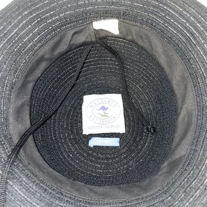 Wallaroo Sydney Black Packable Sun Hat