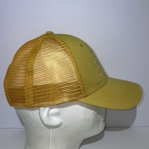 Fjall Raven Yellow Hiking Trucker Hat Size S/M