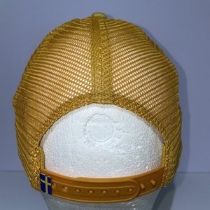 Fjall Raven Yellow Hiking Trucker Hat Size S/M