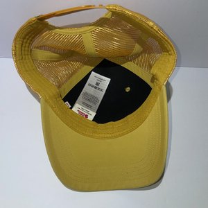 Fjall Raven Yellow Hiking Trucker Hat Size S/M