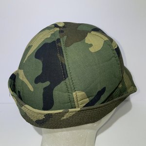 BD Hat Company Vintage Woodland Camo Duck Hunter Hat Size M