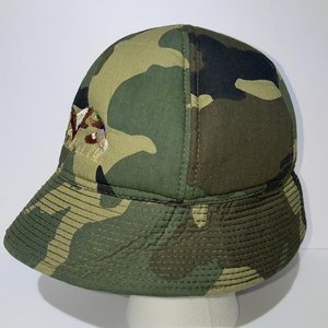 BD Hat Company Vintage Woodland Camo Duck Hunter Hat Size M