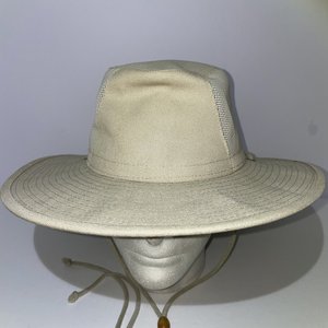 Dorfman Pacific Floater Outdoor Hat Chinstrap Khaki