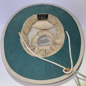 Dorfman Pacific Floater Outdoor Hat Chinstrap Khaki