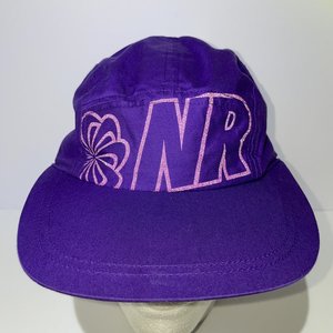 Nike AW84 Purple Flower 5-Panel Hat Style 413524-510