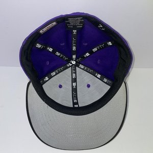 New Era Colorado Rockies Batting Practice Purple 59Fifty Cap Size 7 1/2