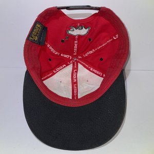 Leader Loga California Republic Red & Black Snapback Cap