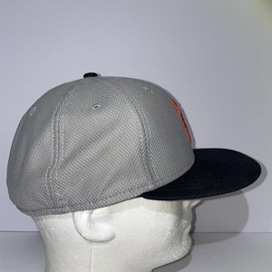 New Era 59Fifty Detroit Tigers Performance Headwear Gray Baseball Cap Size 7 3/8