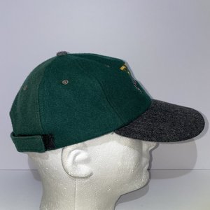 Bend Oregon Brewing Company Vintage Green Fleece Baseball Cap