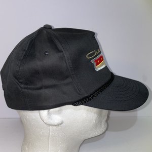 Chevrolet Embroidered Badge Vintage Black Yupoong Baseball Cap