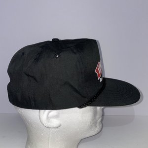 Headmaster Lumberjack Building Material Black Vintage Blockhead Cap