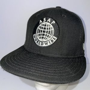 New Era 9Fifty x ASAP Mob Worldwide Wool Snapback Cap Made in USA