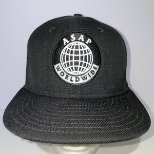 New Era 9Fifty x ASAP Mob Worldwide Wool Snapback Cap Made in USA