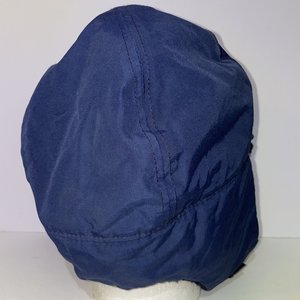 Columbia Vintage Fleece Trapper Hat Blue Water Resistant Size L/XL Made in USA