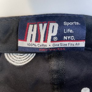HYP Hats Hypnotic Ace-in-the-Hole Black Vintage Snapback Cap