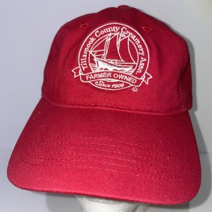 Tillamook Creamery Assn Red Dad Hat